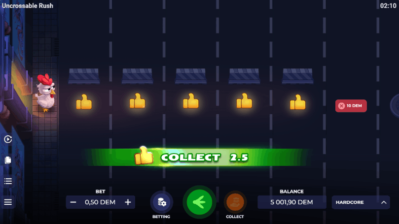 Uncrossable Rush com Dinheiro Real – Cassinos Online no Brasil